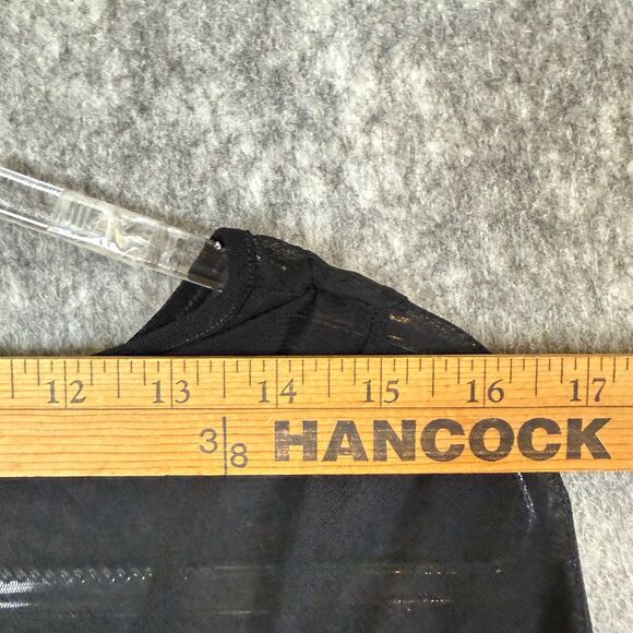 Y2K Vtg Mesh Top Purple Black Cyber Boho Fairy Grunge Whimsigoth Corpcore Sz P - Picture 11 of 11